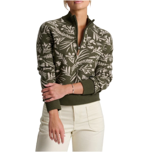 Women's Kuhl 1/4 Zip Sweater Viola XSmall Vine