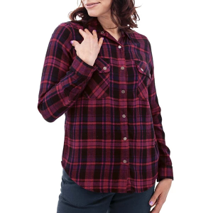 Women's Aventura Emerson Plaid Long Sleeve Flannel 2XLarge Sun-Dried Tomato