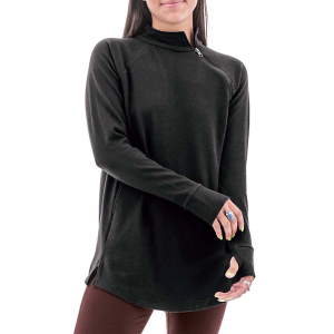 Women's Aventura McKenna Mock Neck Sweatshirt XLarge Black