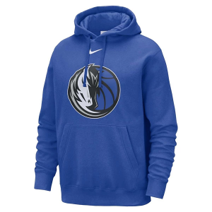 Dallas Mavericks Nike Club Logo Hoodie XLarge Royal