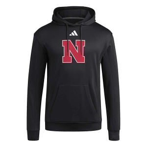 Nebraska Cornhuskers adidas Hoodie XLarge Black