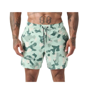 Men's Legends Luka Unlined Shorts 2XLarge Distressed Camo Dusty Sage