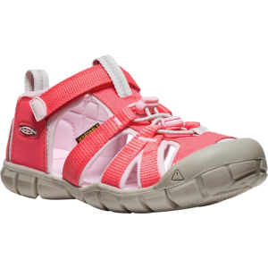 Kids' KEEN Seacamp II CNX Water Hiking Sandals Big 5 Dubarry/Pink-a-boo
