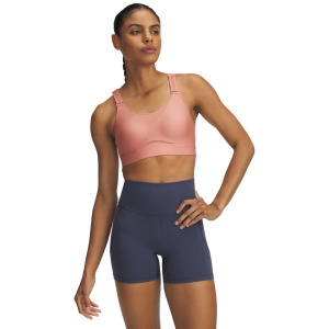 Women's Under Armour Infinity 2.0 High Sports Bra Large A-C Canyon Pink / Reflective