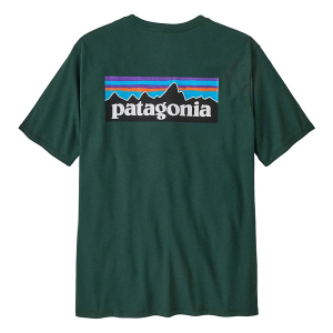 Men's Patagonia P-6 Logo Responsibili T-Shirt 3XLarge Cascade Green