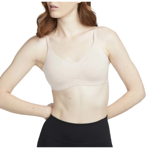 Women's Nike Alate Minimalist Sports Bra Medium A-C Beige