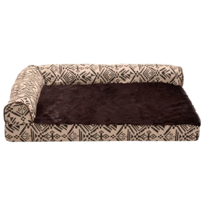 Fur Haven Southwest Kilim Orthopedic Deluxe Chaise Dog Bed
