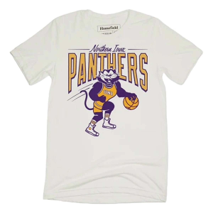 Northern Iowa Panthers Homefield Apparel Basketball T-Shirt 3XLarge Cream