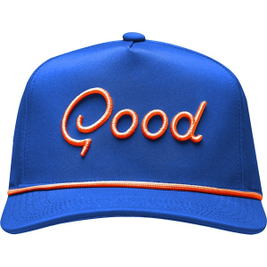 Men's Good Good Golf Heritage Golf Snapback Hat One Size Blue Orange
