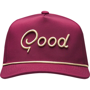 Men's Good Good Golf Renegade Golf Snapback Hat One Size Red Gold