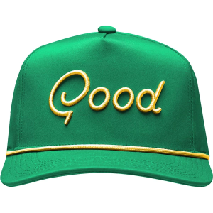 Men's Good Good Golf Pacific Golf Snapback Hat One Size Green Yellow