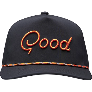 Men's Good Good Golf Cowboy Hat Golf Snapback Hat One Size Black Orange