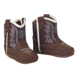 Ariat Lil Stomper Briar Western Boots Toddler 1T Brown