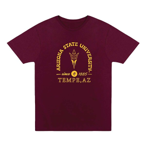Arizona State Sun Devils USCAPE Surf Seal T-Shirt Large Maroon