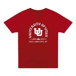 Utah Utes USCAPE Surf Seal T-Shirt Small Red