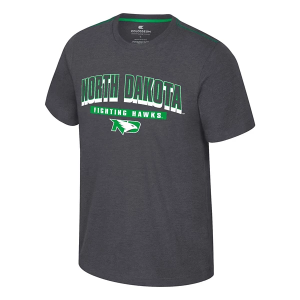North Dakota Fighting Hawks Colosseum Back in Bizz T-Shirt Medium Black