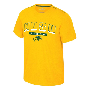 North Dakota State Bison Colosseum Back in Bizz T-Shirt XLarge Gold
