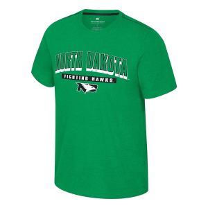 North Dakota Fighting Hawks Colosseum Back in Bizz T-Shirt 2XLarge Kelly Green