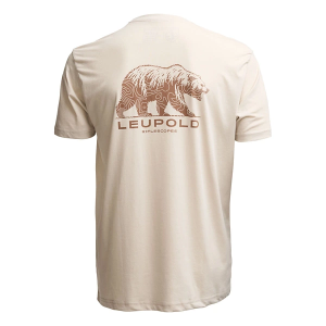 Men's Leupold Bear T-Shirt Large Sand