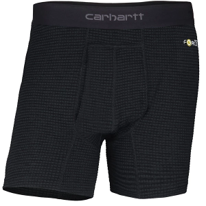 Men's Gordini Carhartt FORCE Grid 5" Boxer Briefs Underwear Small Black