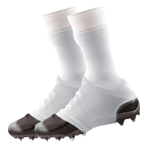 TCK Cleat Cover Spats Ankle Football Socks Small White