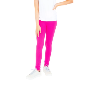 Girls' MILA & Rose Solid Leggings Toddler 3T Hot Pink