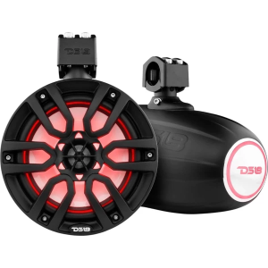 DS18 NXL X8TP 8" Marine Water Resistant Tower Speakers with Integrated RGB LED Lights