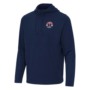 Washington Wizards Antigua Connected Hooded 1/4 Zip Large Navy Multi
