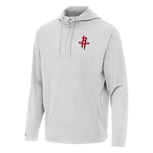 Houston Rockets Antigua Connected Hooded 1/4 Zip Large Grey Multi
