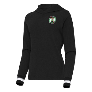 Women's Boston Celtics Antigua Trek Hoodie Medium Black