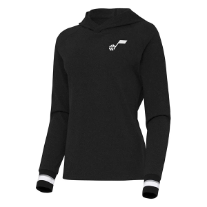 Women's Utah Jazz Antigua Trek Hoodie Large Black