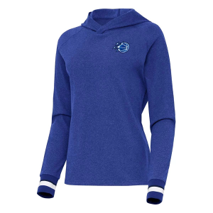 Women's Orlando Magic Antigua Trek Hoodie Small Dark Royal Heather