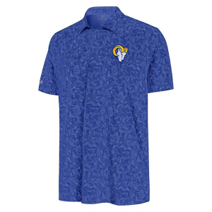 Los Angeles Rams Antigua Lush Polo 2XLarge Dark Royal