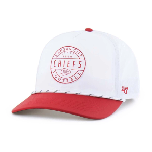 Kansas City Chiefs 47 Brand Suburbia Hitch Adjustable Hat One Size White