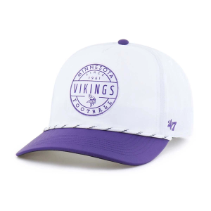 Minnesota Vikings 47 Brand Suburbia Hitch Adjustable Hat One Size White