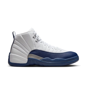Men's Air Jordan 12 Retro "French Blue" Sneakers 11.5 Regular White/French Blue/Metallic Silver