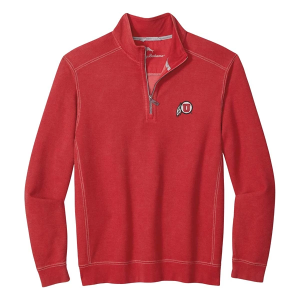 Utah Utes Tommy Bahama Montego 1/2 Zip 2XLarge Red