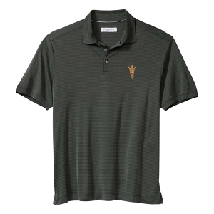 Arizona State Sun Devils Tommy Bahama Bay Stripe Polo XLarge Cocoa