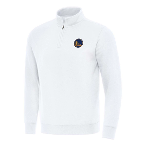 Golden State Warriors Antigua Victory 1/4 Zip Medium White