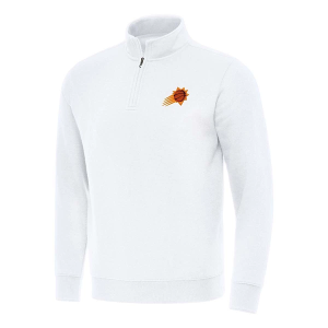 Phoenix Suns Antigua Victory 1/4 Zip Medium White
