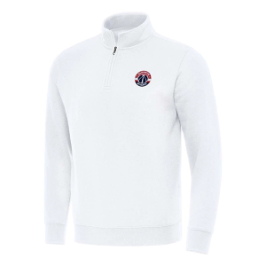 Washington Wizards Antigua Victory 1/4 Zip Medium White