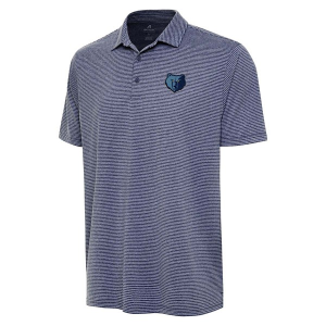 Memphis Grizzlies Scheme Antigua Polo 3XLarge Navy Heather