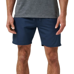 Men's TravisMathew Wanderlust E-Waist Shorts Large Mood Indigo