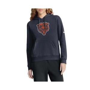 Women's Chicago Bears Nike Logo Club Hoodie Small Navy
