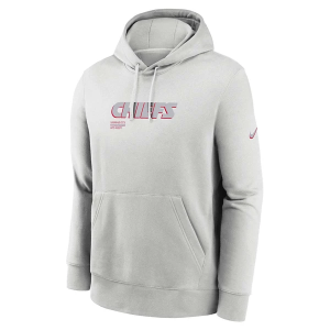 Kansas City Chiefs Nike Club Hoodie 2XLarge Grey