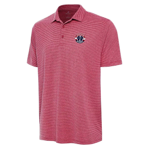 Washington Wizards Scheme Antigua Polo 2XLarge Dark Red Heather