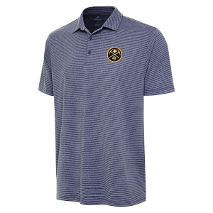 Denver Nuggets Scheme Antigua Polo Medium Navy Heather