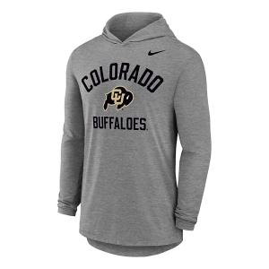 Colorado Buffaloes Nike Drifit T-Shirt Large Heather Grey