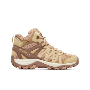 Women's Merrell Accentor 3 Mid Waterproof Hiking Boots Outdoor 8 Tan Rose