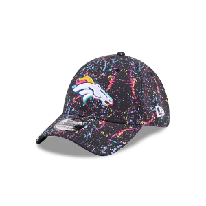 Denver Broncos New Era 2025 Crucial Catch 39Thirty Flexfit Hat S/M Black